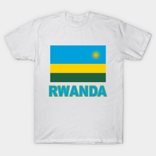 The Pride of Rwanda - Rwandan Flag Design T-Shirt